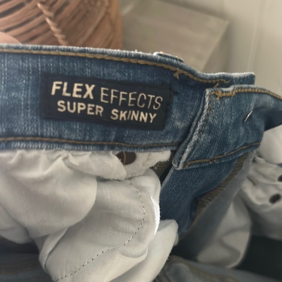 Aeropostale Flex Effects Super Skinny Blue Jeans sz 32x30 - Picture 13 of 13